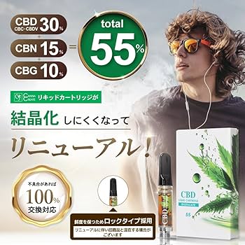 Amazon | CANNA CREATE CBDリキッド 55% 1ml CBD550mg CBD 30